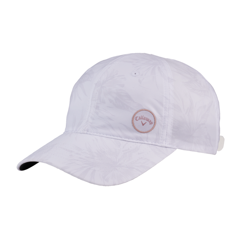Callaway Women's Hightail Adjustable Hat White Tropical
