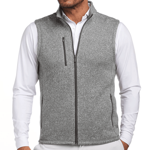 Holderness & Bourne The Ashby Vest Heathered Grey