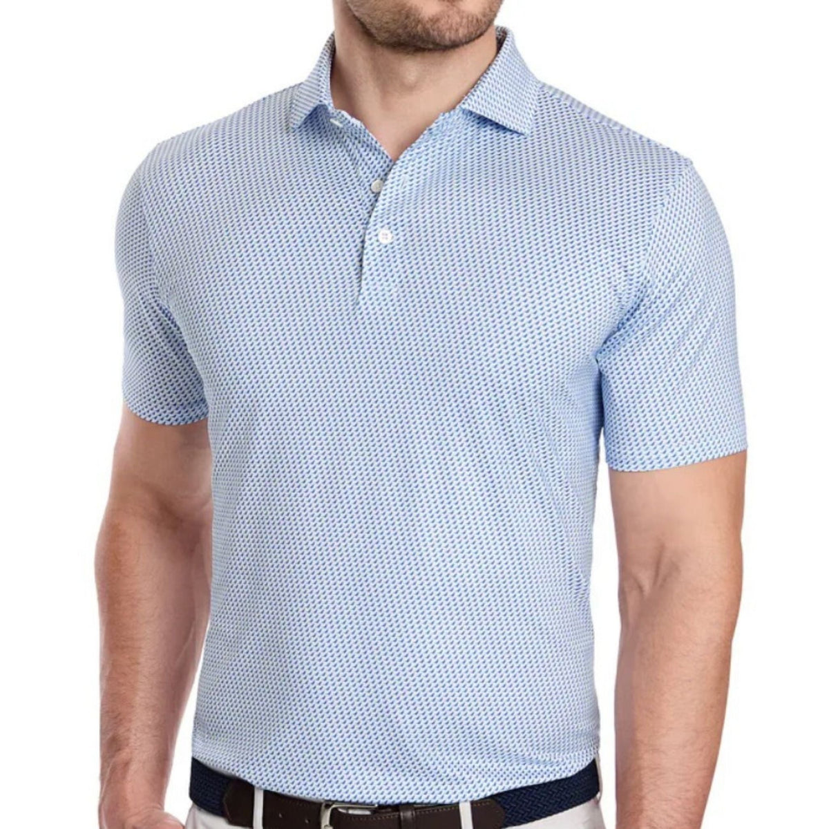 Holderness & Bourne The Ballard Polo Marlin Blue