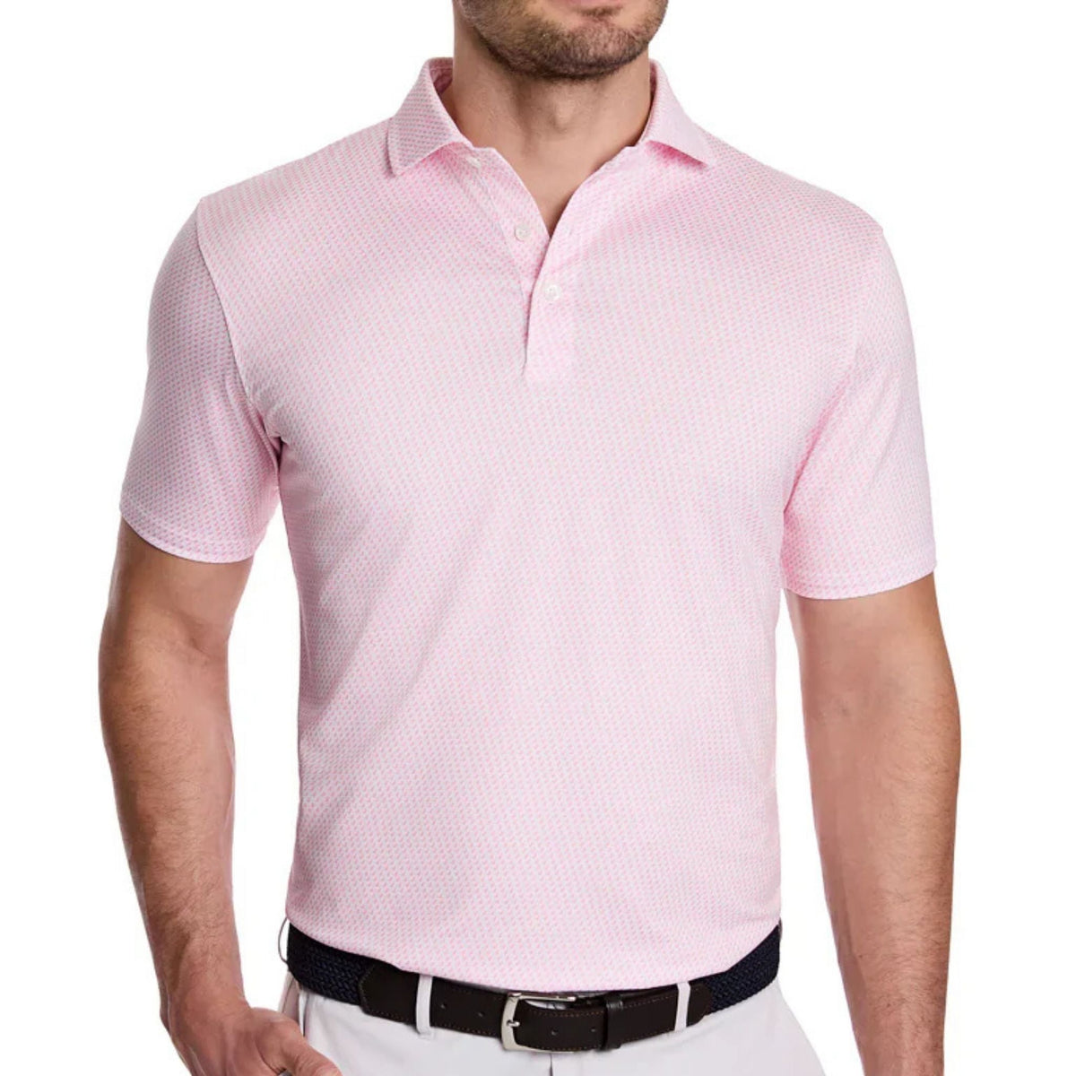 Holderness & Bourne The Ballard Polo Scotch Pink
