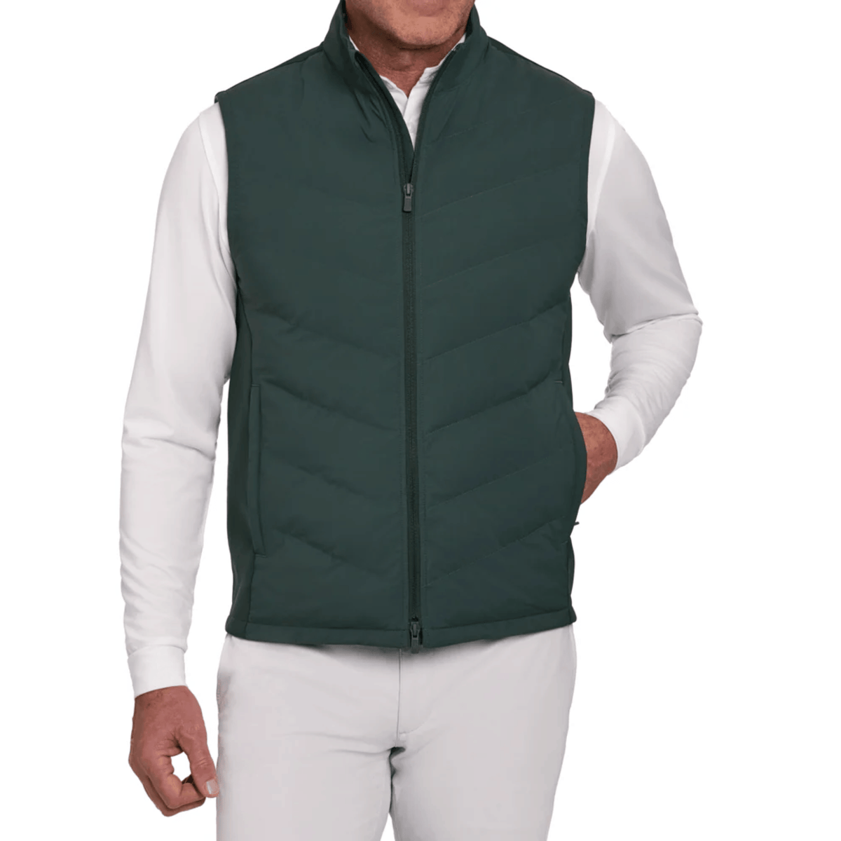 Holderness & Bourne The Benton Vest Cypress MEDIUM