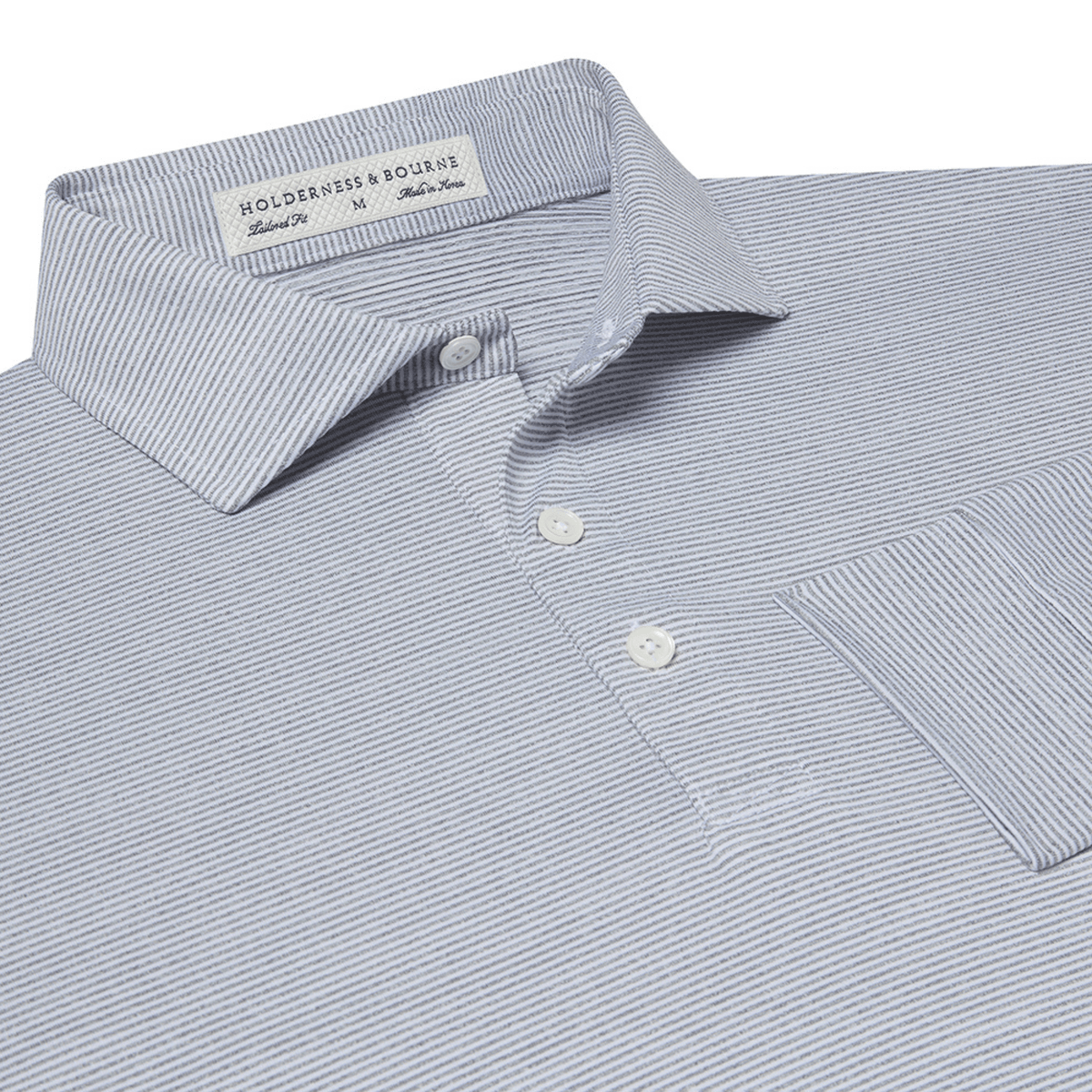 Holderness & Bourne The Burke Long Sleeve Polo