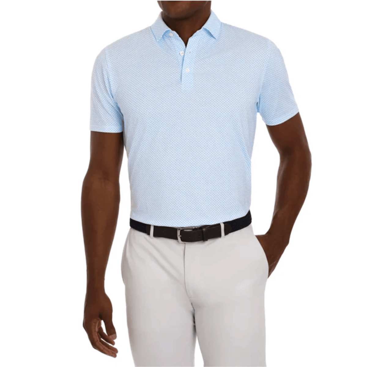 Holderness & Bourne The Cromwell Polo Harbor/Maidstone Blue SMALL