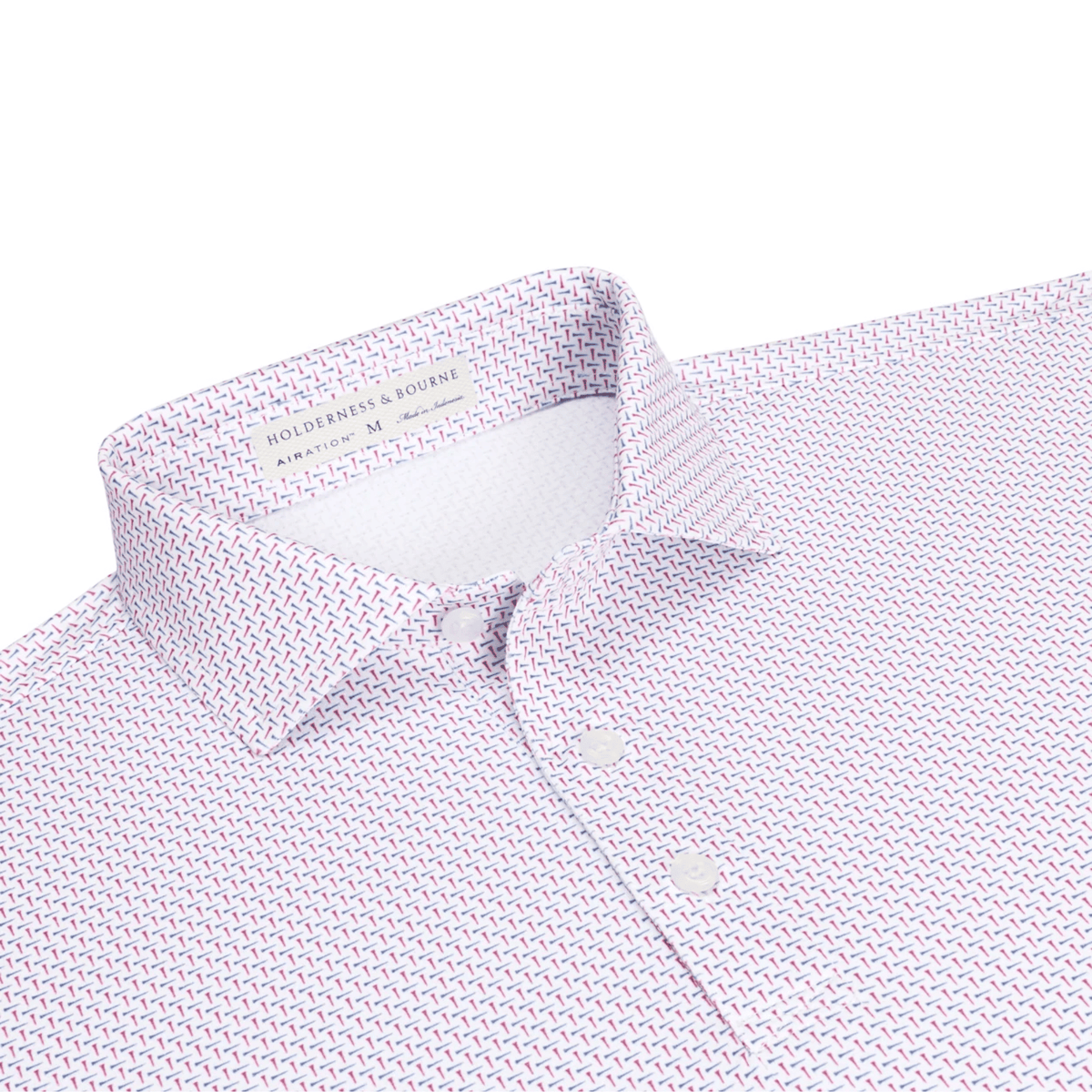 Holderness & Bourne The Cromwell Polo Napa/Pacific Blue SMALL