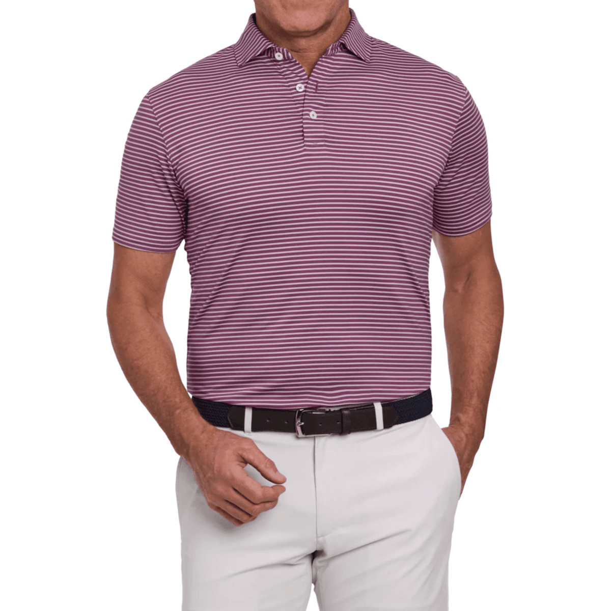 Holderness & Bourne The Dover Polo Napa/White SMALL