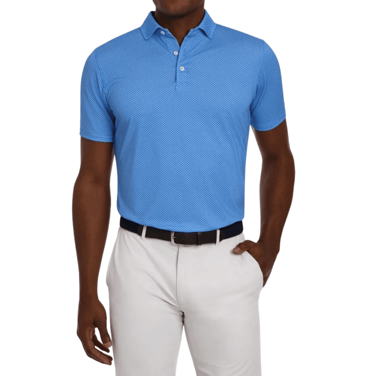 Holderness & Bourne The Eaton Polo Horizon Blue