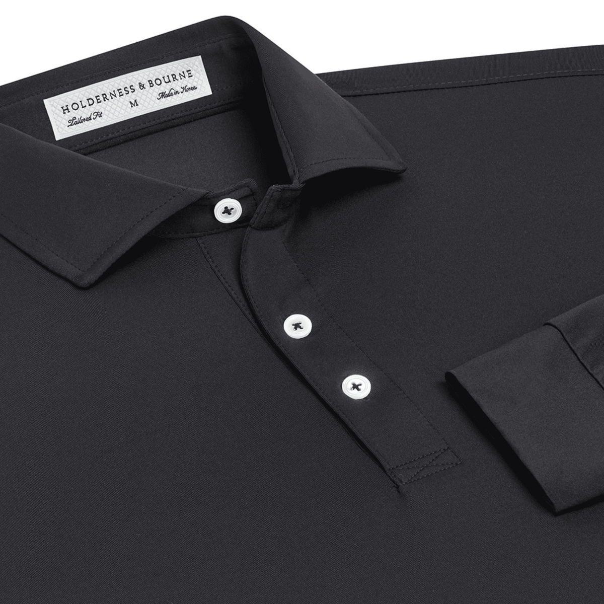 Holderness & Bourne The Ferrell Long Sleeve Polo