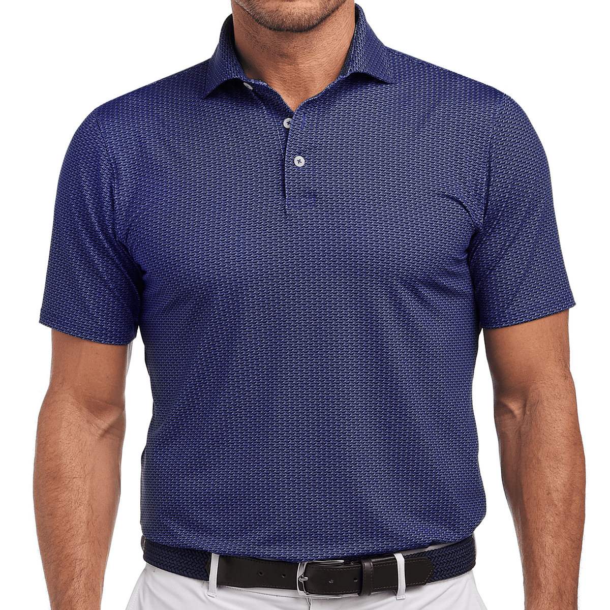 Holderness & Bourne The Frame Polo Navy White