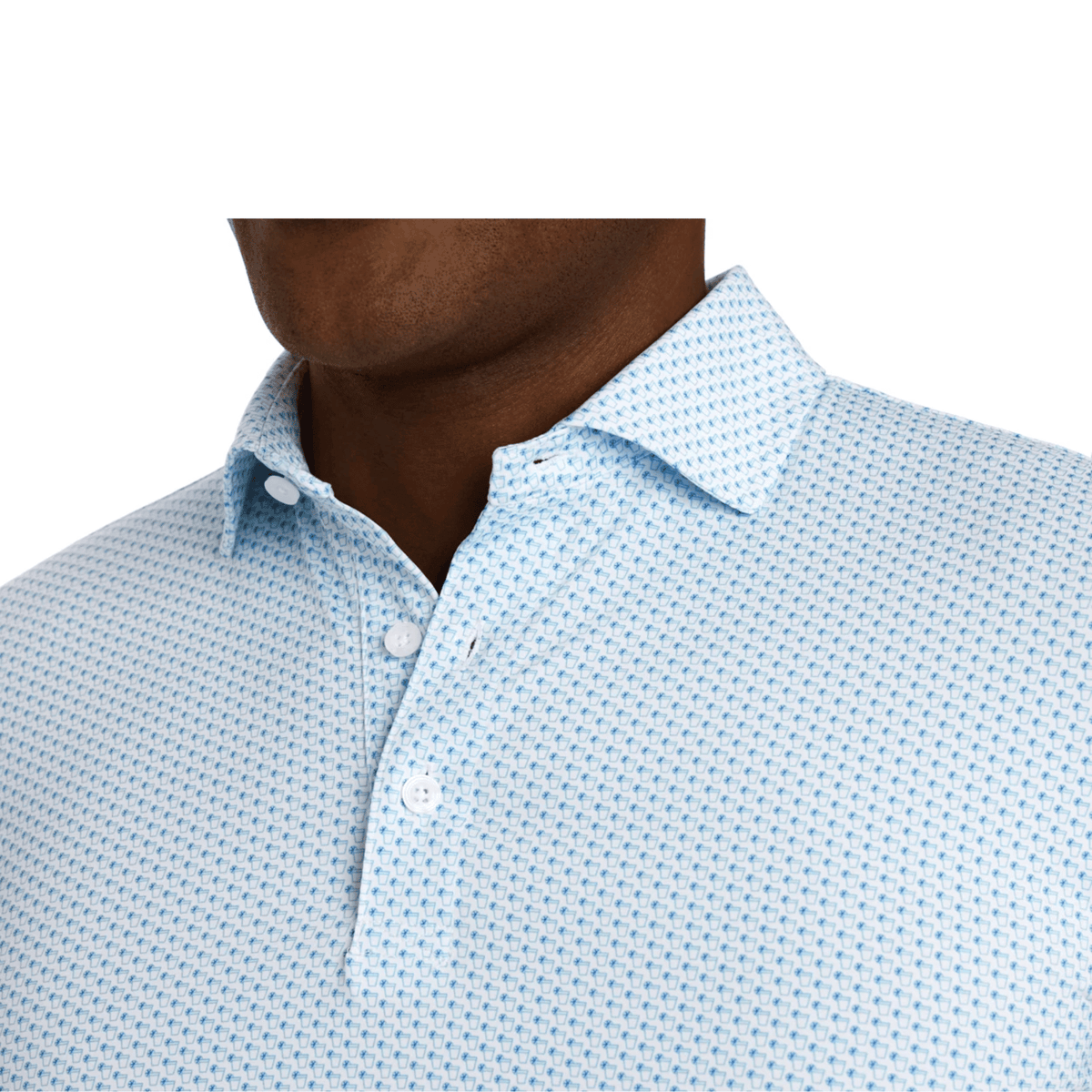 Holderness & Bourne The Fulton Polo Harbor/Maidstone Blue SMALL