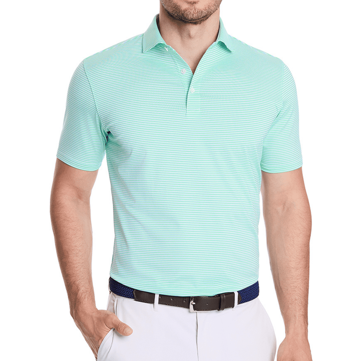 Holderness & Bourne The Gresham Polo Abaco Lavender White