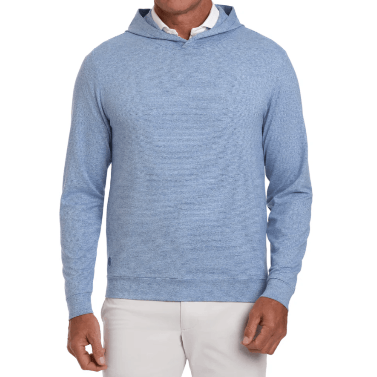 Holderness & Bourne The Hamilton Hoodie Maidstone Blue White
