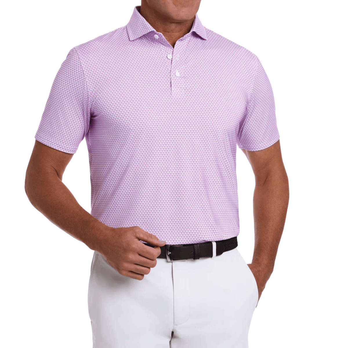Holderness & Bourne The Justice Polo Horizon Blue & Cabernet XL