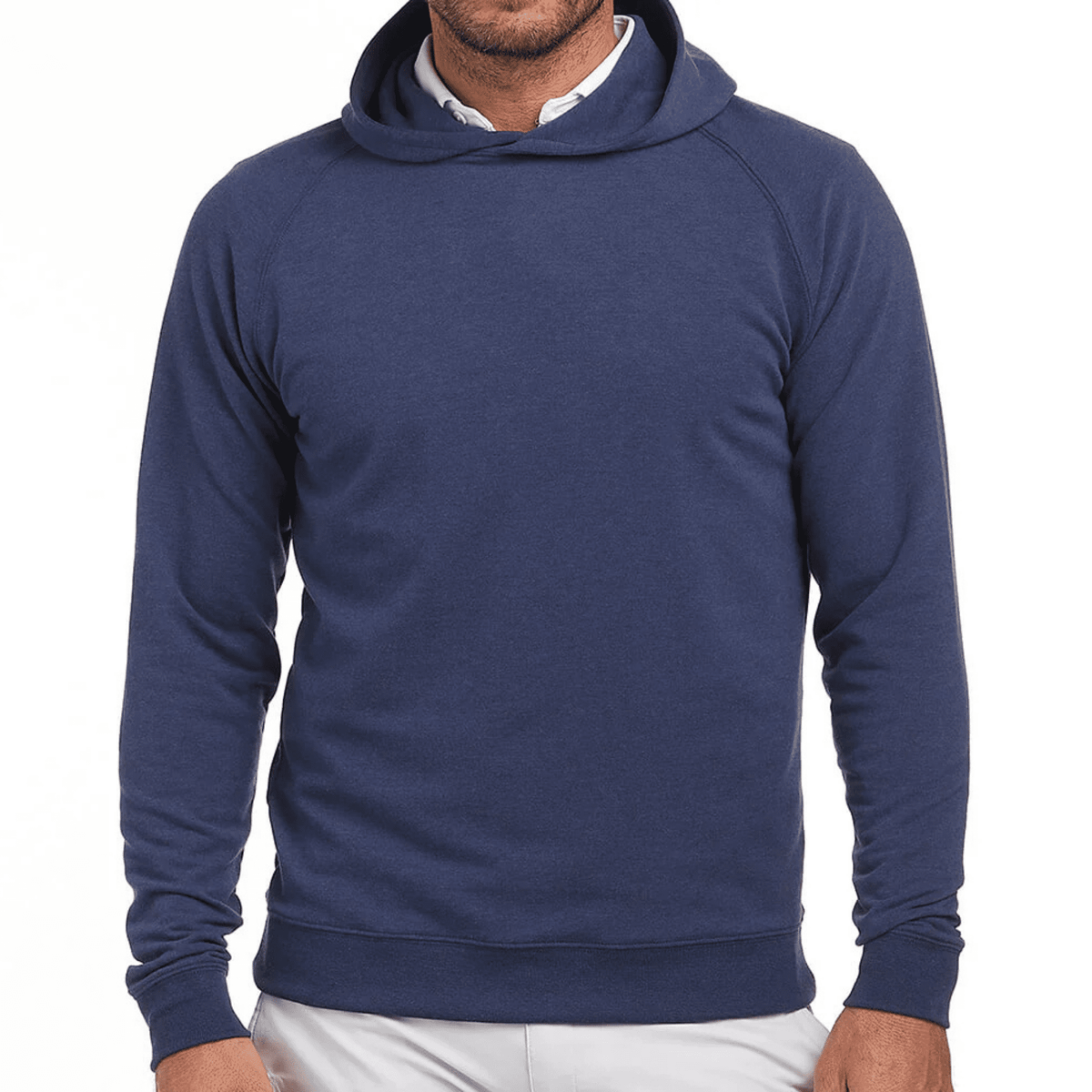 Holderness & Bourne The Lawson Hoodie Heathered Atlantic
