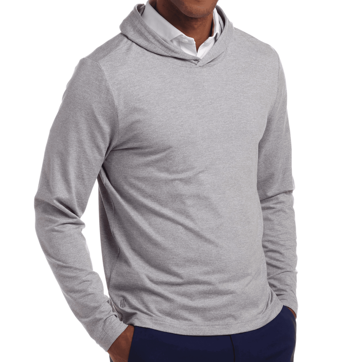 Holderness & Bourne The Stowe Hoodie Heathered Grey