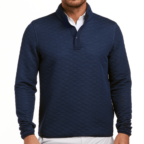Holderness & Bourne The Sullivan Sweater Heathered Navy