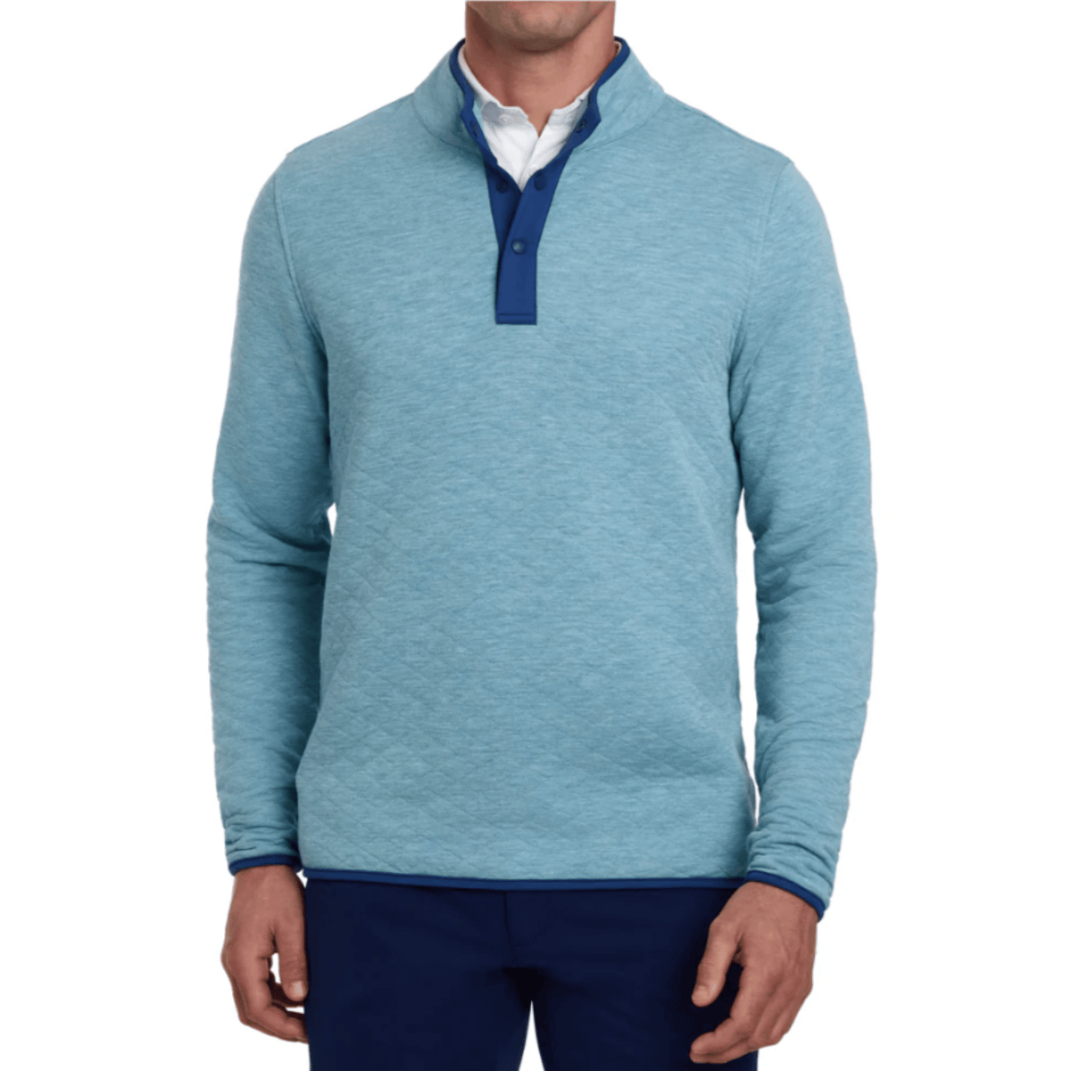 Holderness & Bourne The Sullivan Sweater Heathered Harbor
