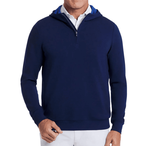 Holderness & Bourne The Tilley Hoodie Heathered Navy