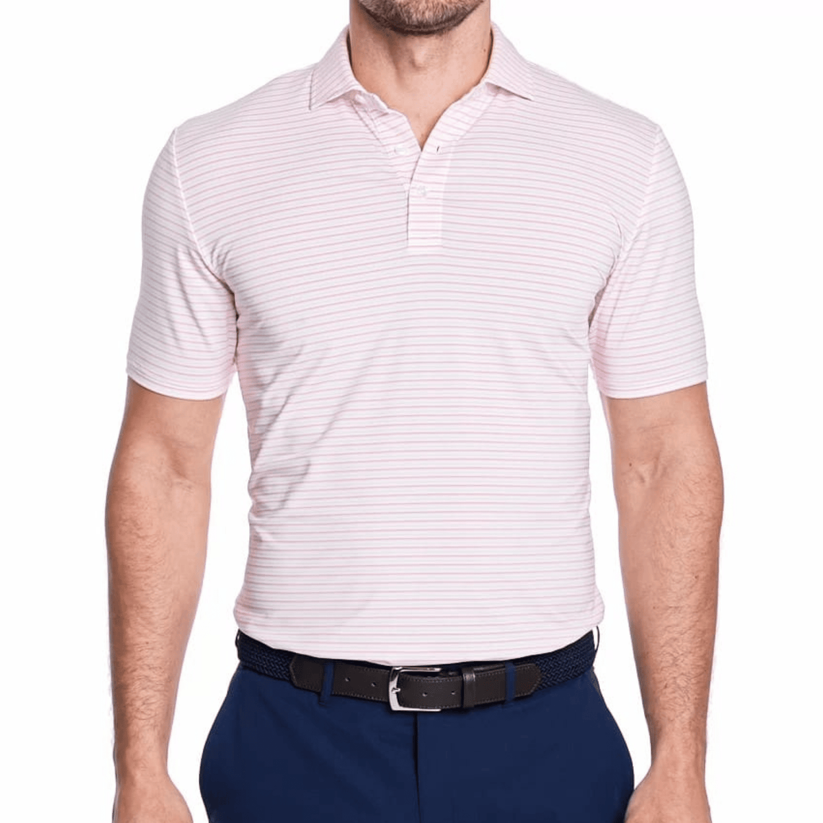 Holderness & Bourne The Turnbull Polo Scotch Pink