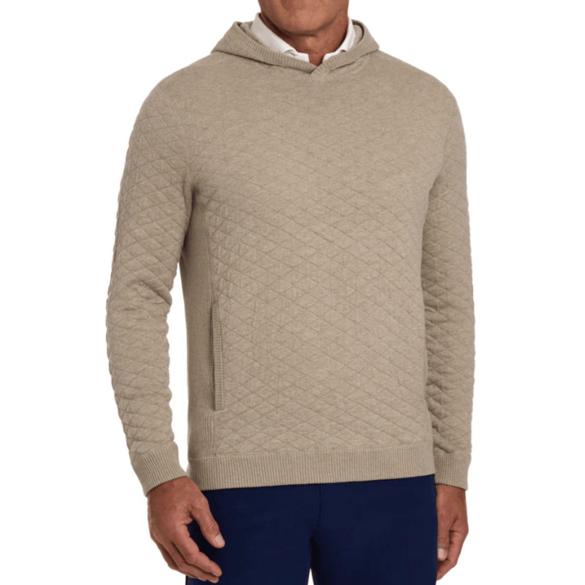 Holderness & Bourne The Wallace Hoodie Heathered Light Dune