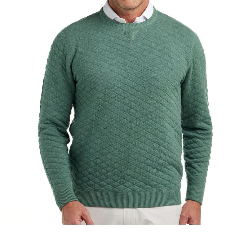 Holderness & Bourne The Ward Pullover Sweater Heathered Sage