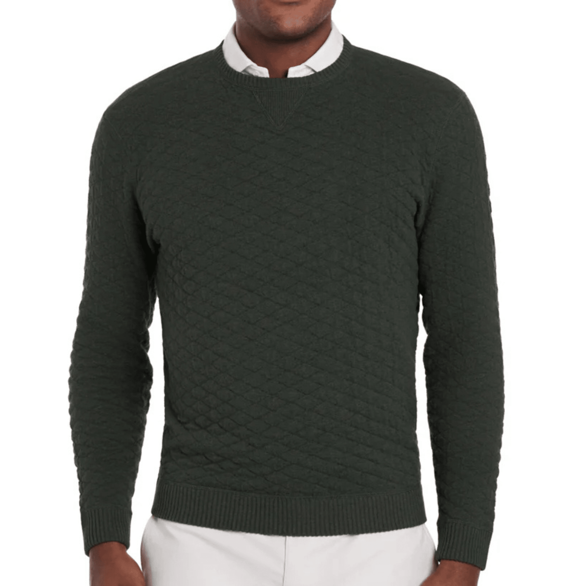 Holderness & Bourne The Ward Pullover Sweater Heathered Ivy