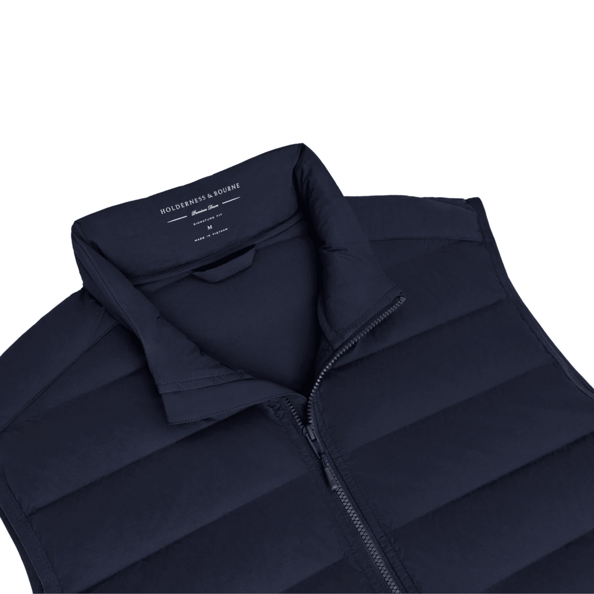 Holderness & Bourne - The Wells Vest Dark Navy XL