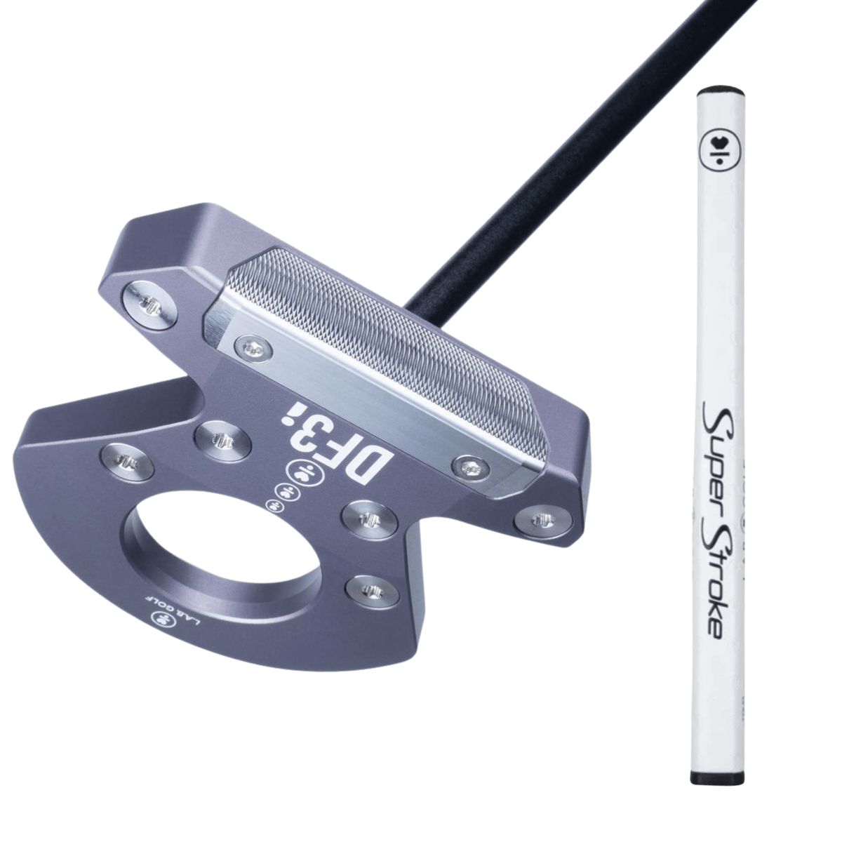 L.A.B. Golf DF3i Counterbalance Putter Right Charcoal 38"