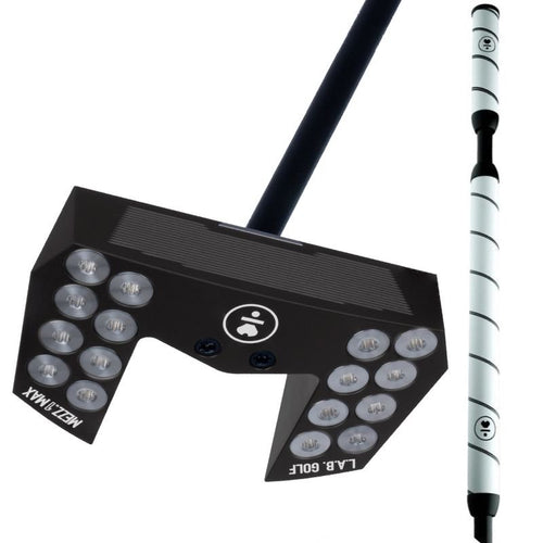 L.A.B. Golf MEZZ.1 MAX Putter - Sweeper - Will Zalatoris's Gamer (Single Line Alignment) 44.5" Black (Black Accra Shaft)