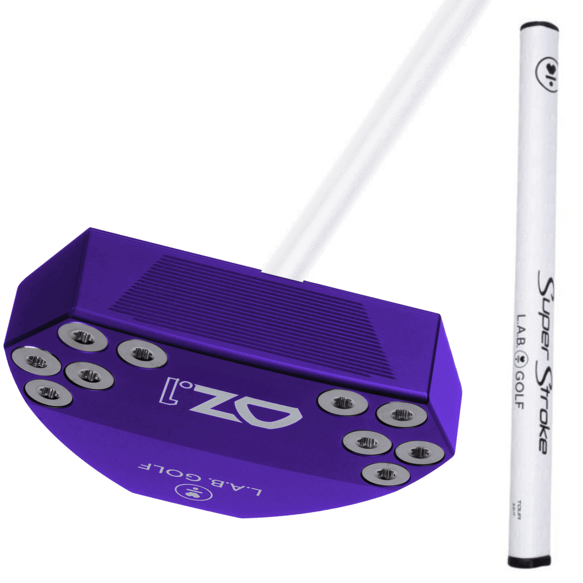 L.A.B. Golf OZ.1 Counterbalance Putter Purple (ACCRA x L.A.B White Shaft) 38"