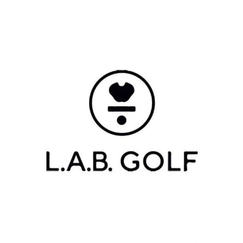 lab golf logo on a white background