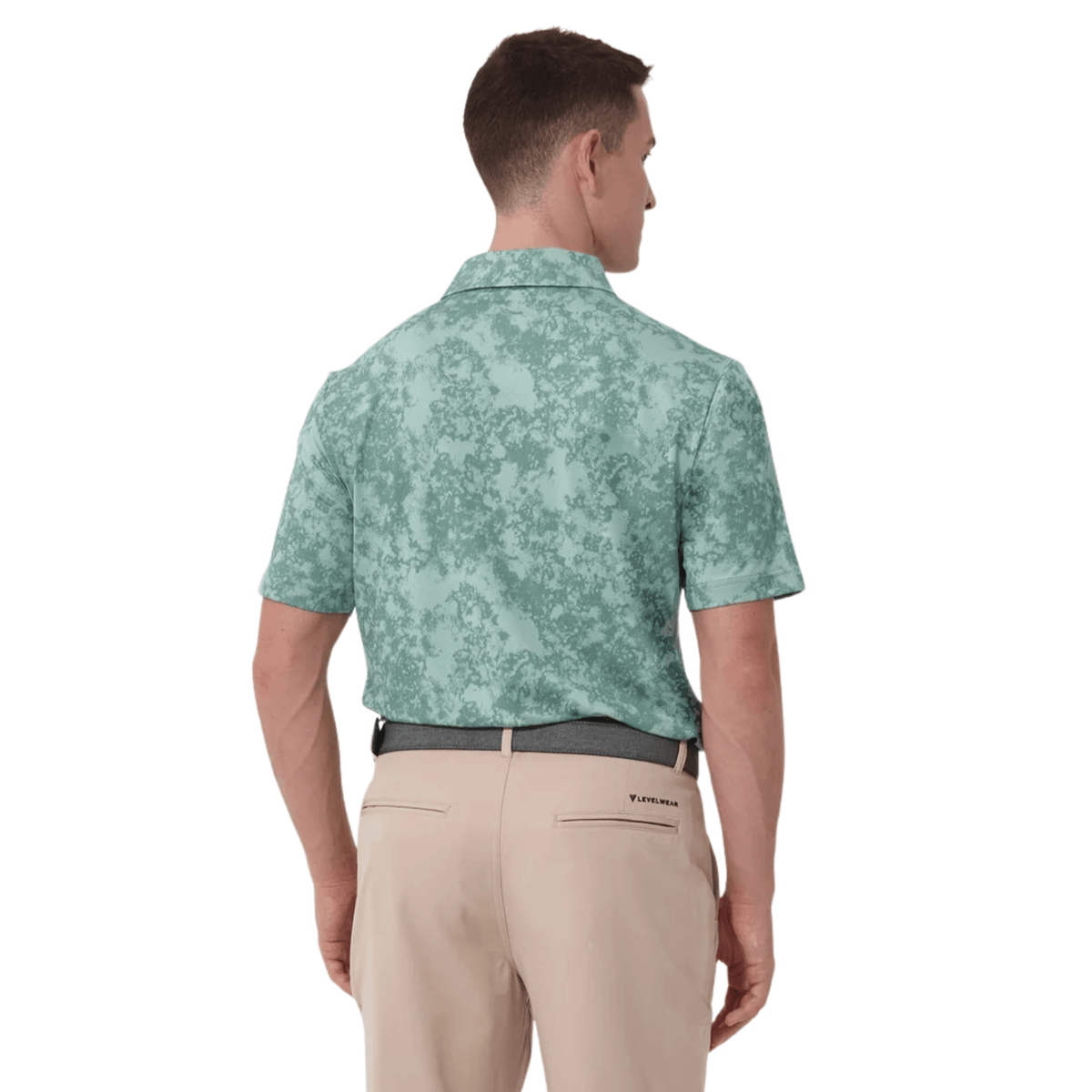 Levelwear Whisper Polo Eucalyptus SMALL