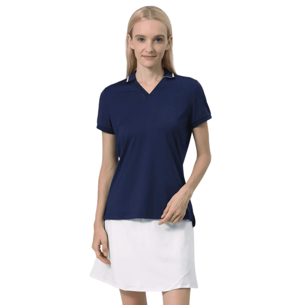 Levelwear Women's Elysium Polo Navy SMALL