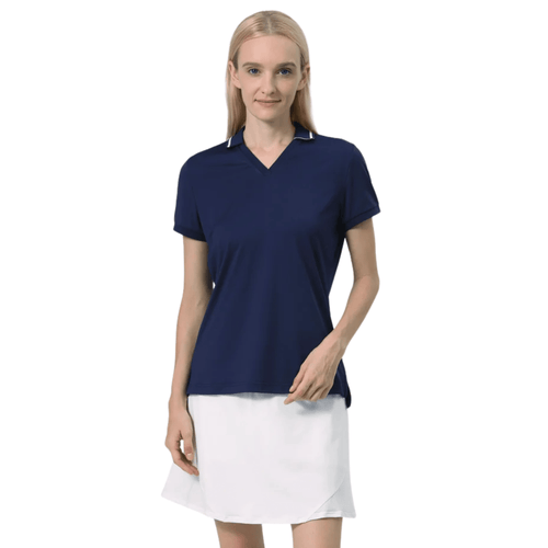 Levelwear Women's Elysium Polo Navy SMALL