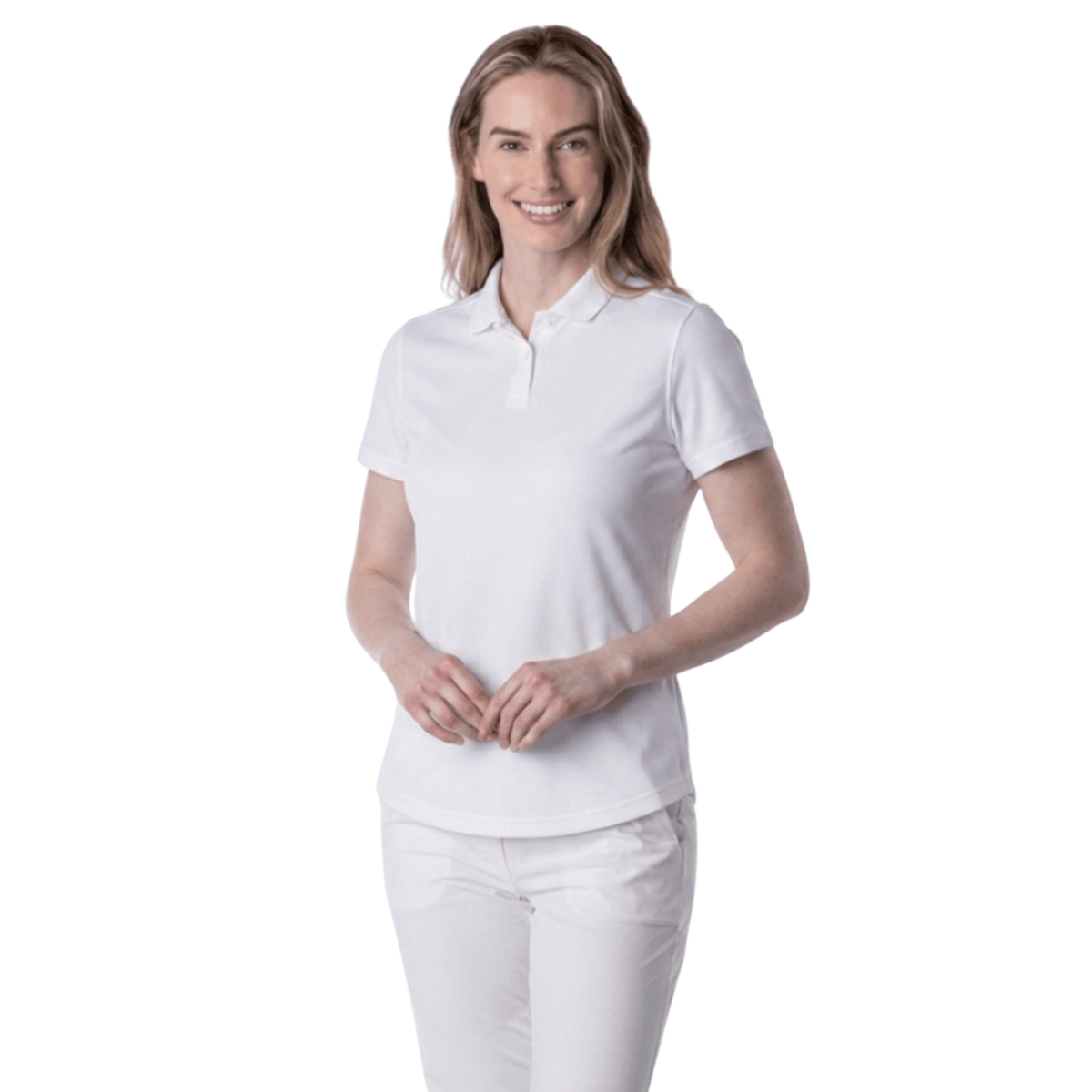 Levelwear Women's Ivy Polo White XS