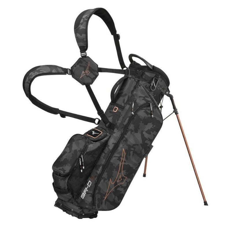 Mizuno BR-D3 Stand Bag Black Camo Copper