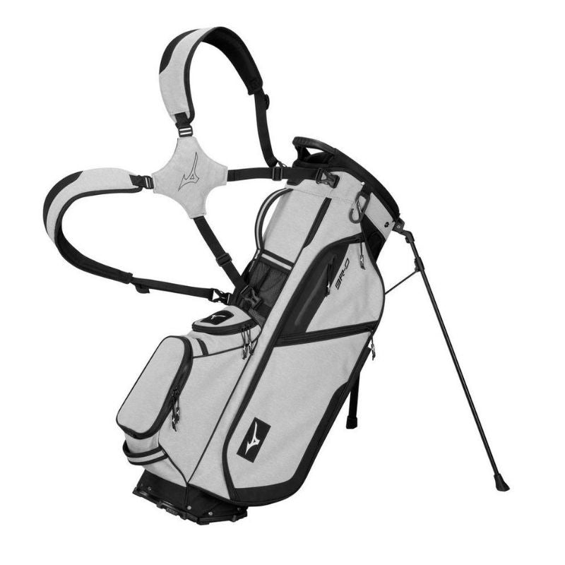 Mizuno BR-D4 Stand Bag Heathered Grey