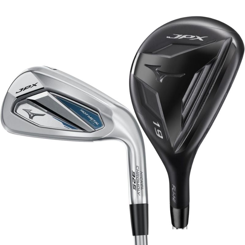 Mizuno JPX925 Hot Metal HL Combo Iron Set - 5H 6-PW, GW Regular Graphite - Recoil Dart ESX 60 F3