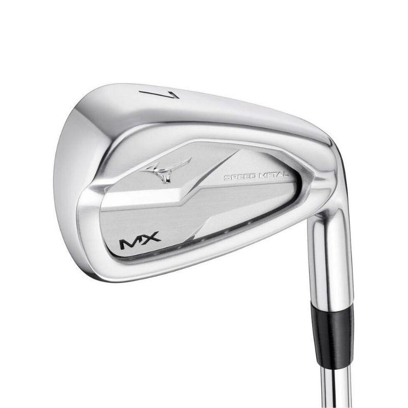 Mizuno MX Speed Metal Iron Set - Steel - 5-PW, AW Right Steel - KBS MAX 80g