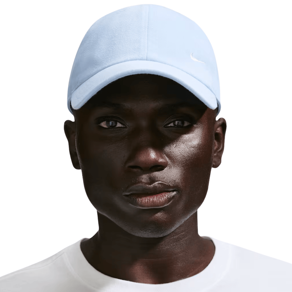 Nike Club Unstructured Small Swoosh Golf Hat Hydrogen Blue Sail