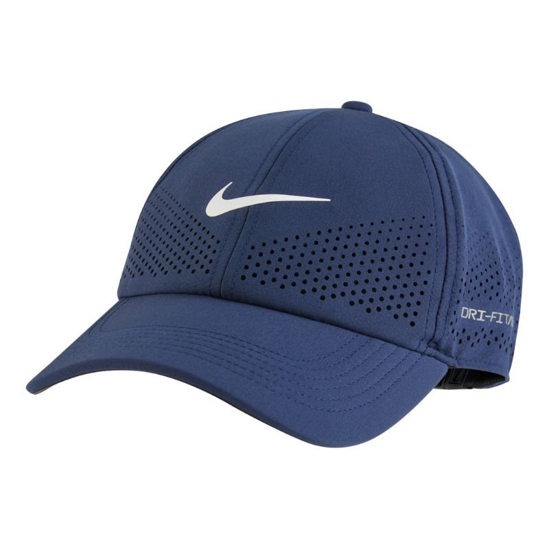 Nike Dri-FIT ADV Club Unstructured Swoosh Golf Hat Navy L XL