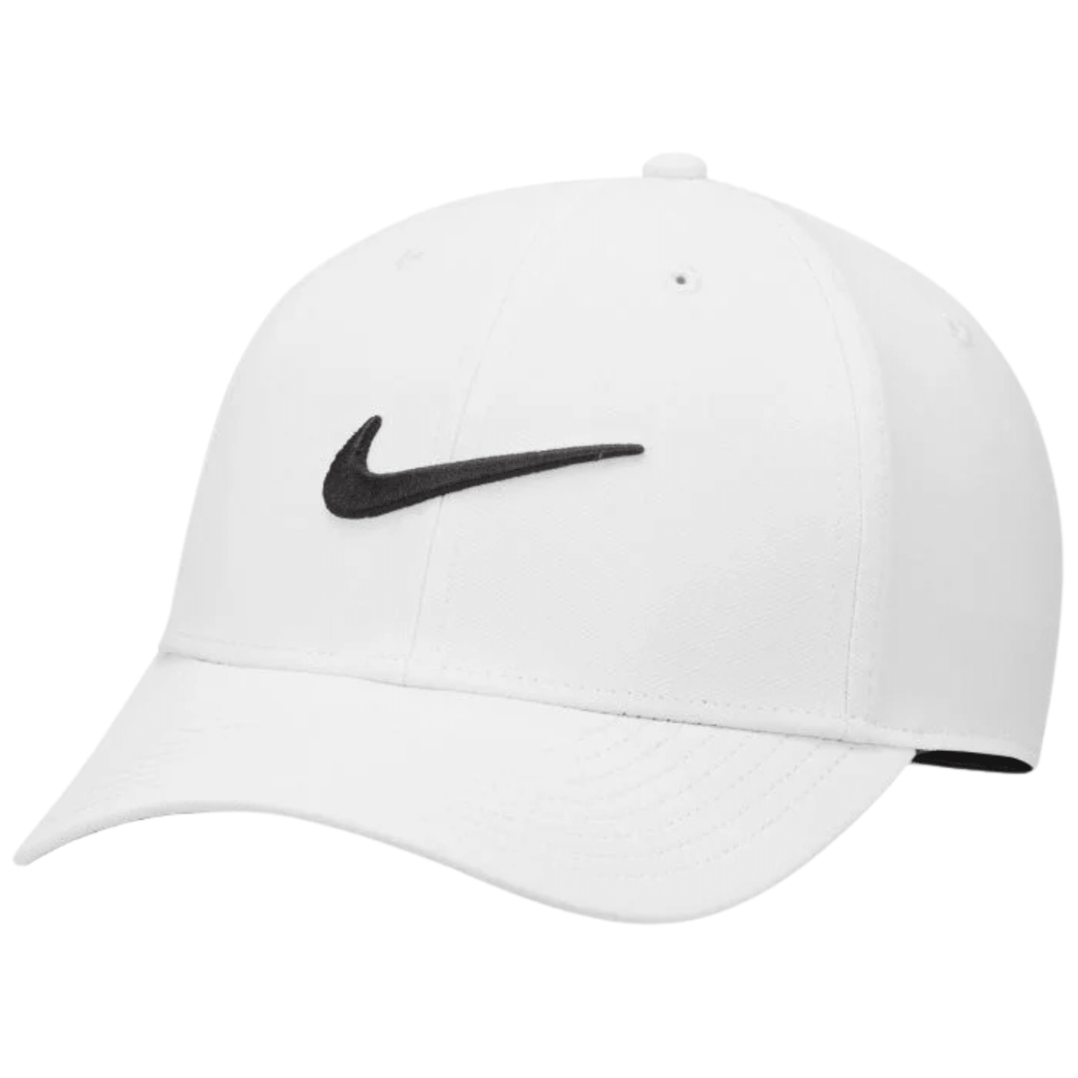 Nike Dri-FIT Club Structured Swoosh Golf Hat Photon Dust Black