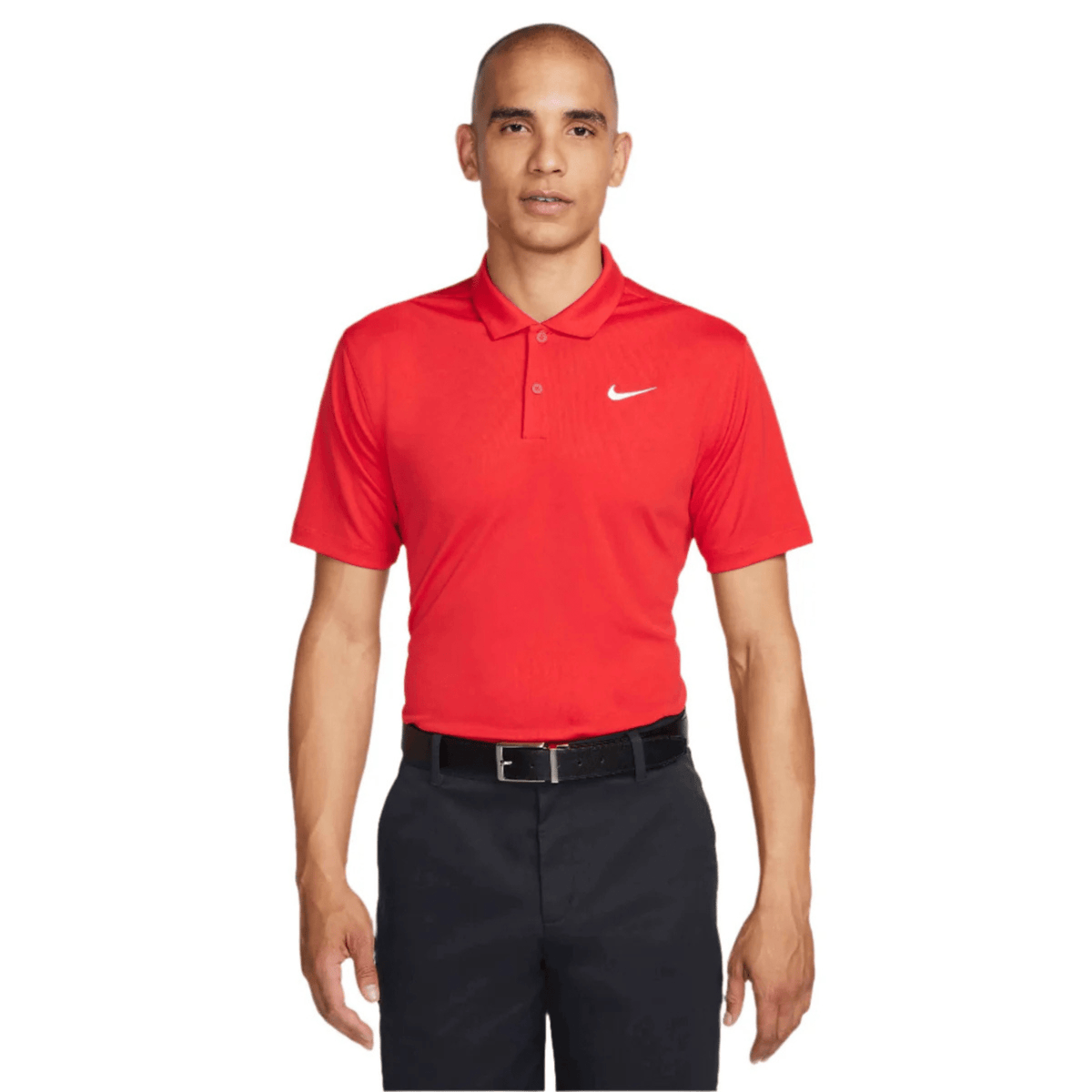 Nike Dri-FIT Core Polo Solid University Red White