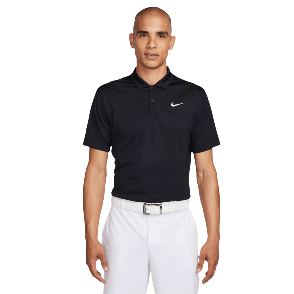 Nike Dri-FIT Core Polo Solid Black White
