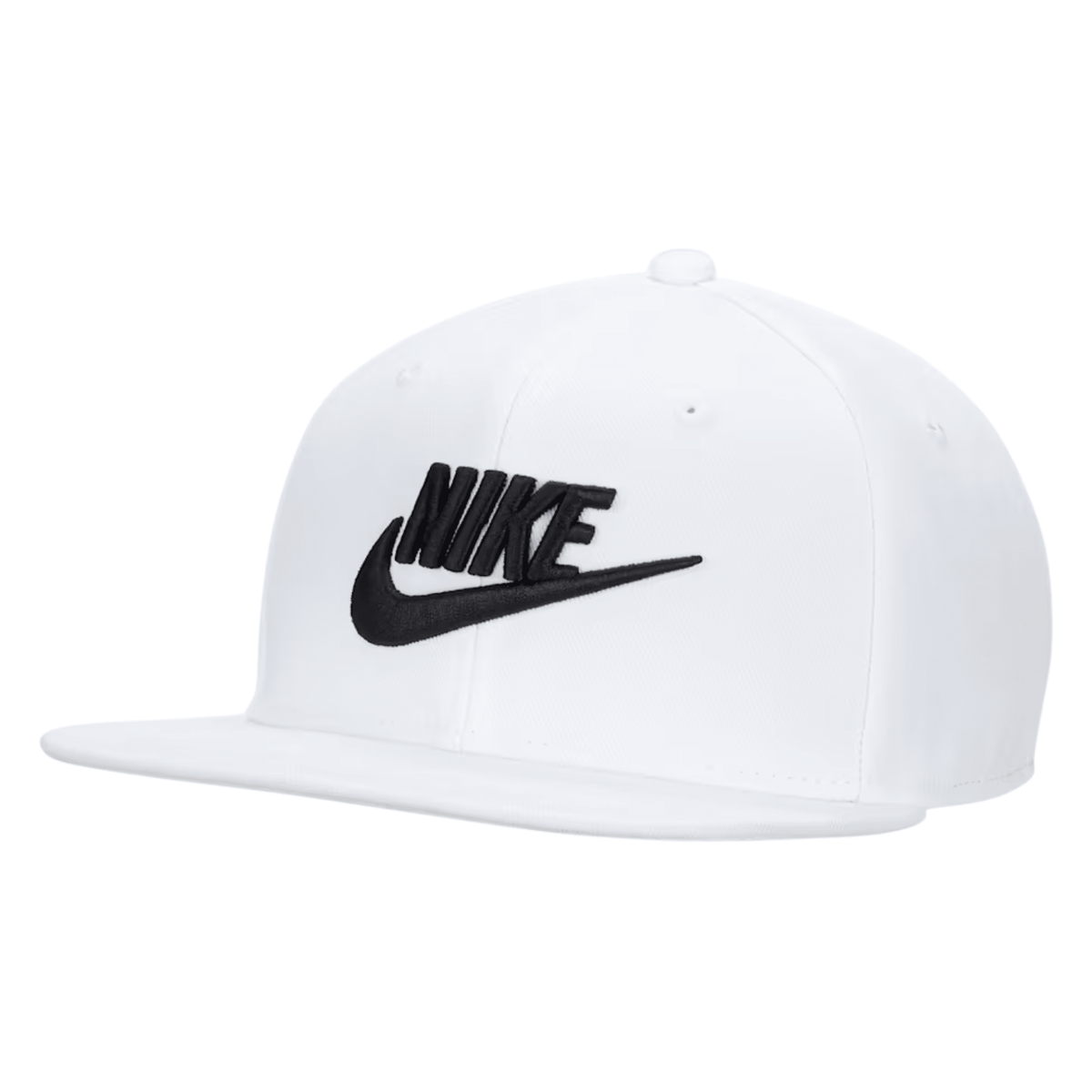 Nike Dri-FIT Pro Structured Futura Golf Hat White