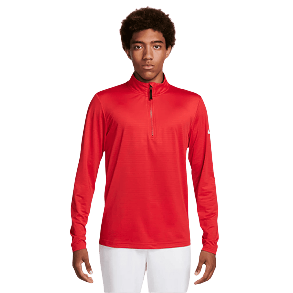 Nike Dri-FIT Victory 1/2-Zip Golf Sweater University Red White