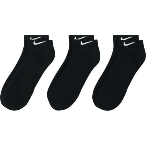 Nike Everyday Cushioned Training Low Socks - 3 Pack Black