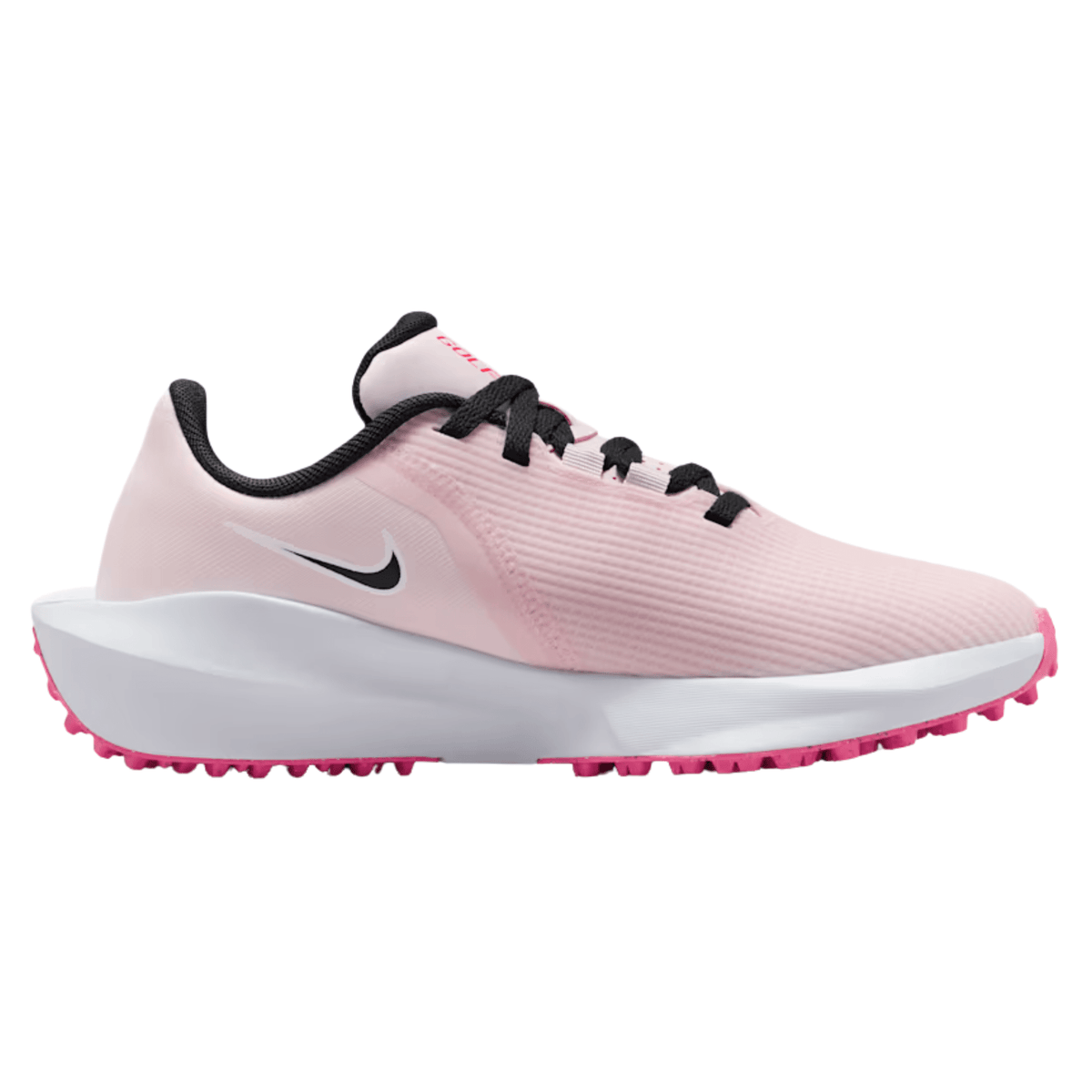 Nike Junior Infinity G Spikeless Golf Shoe Pearl Pink White Black Medium