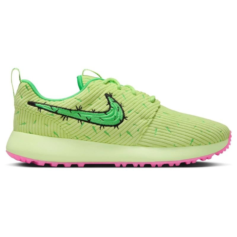 Nike Roshe G Prickly Pear Limited Edition Spikeless Golf Shoes Key Lime Pink Medium