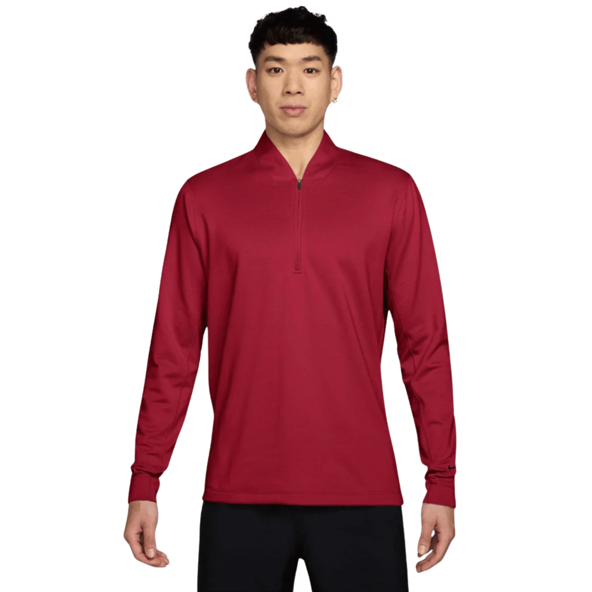 Nike Velocity Therma-FIT 1/2 Golf Sweater Gym Red Black