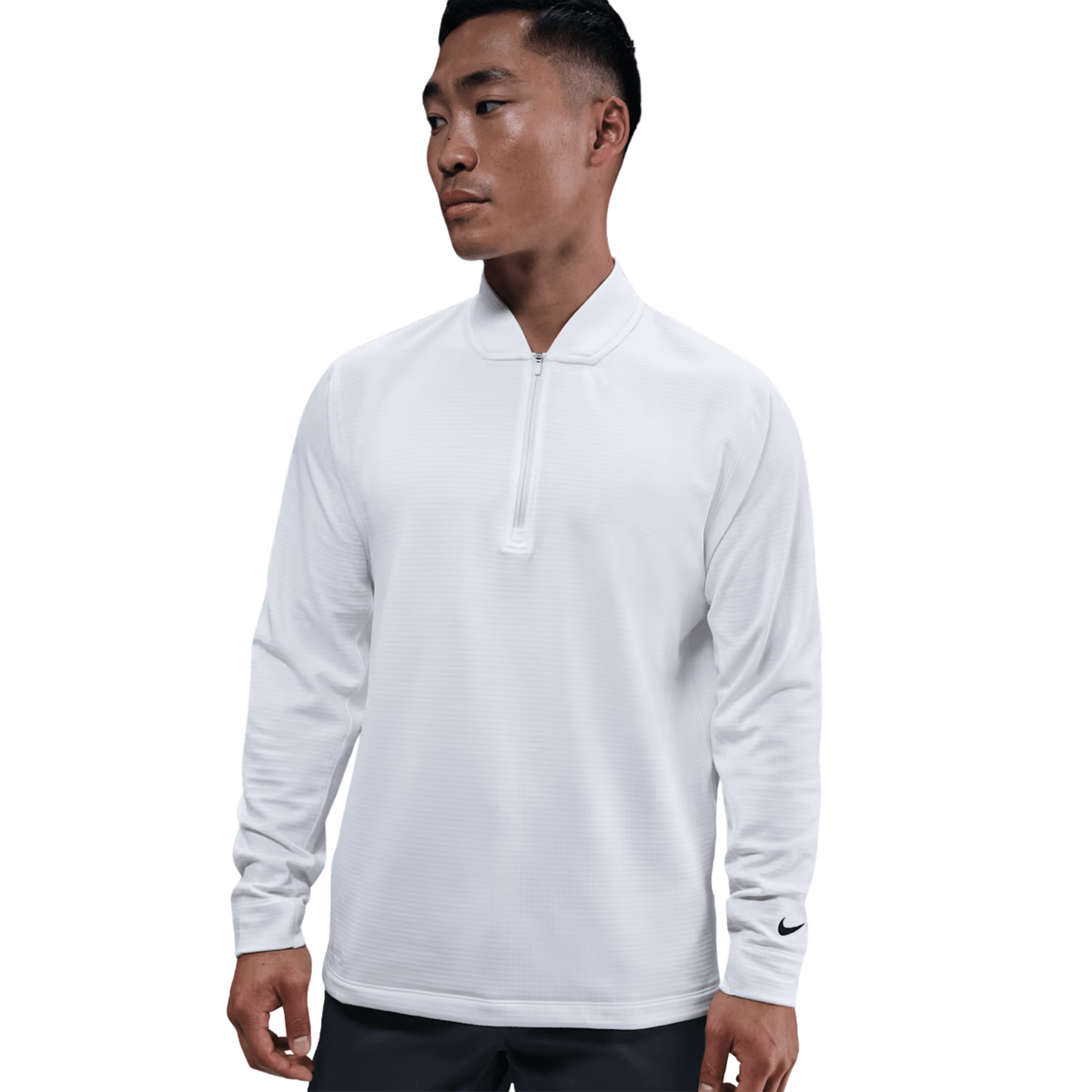 Nike Velocity Therma-FIT 1/2 Golf Sweater White Black